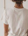 BASERANGE Classic Bamboo Fiber and Cotton Slim Fit T-shirt Series Collection Round Neck Bottoming Shirt France BAS-TOCT-CO-000-UNDYED